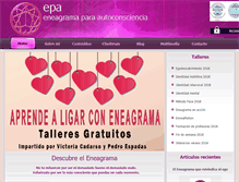 Tablet Screenshot of eneagramaparaautoconsciencia.com